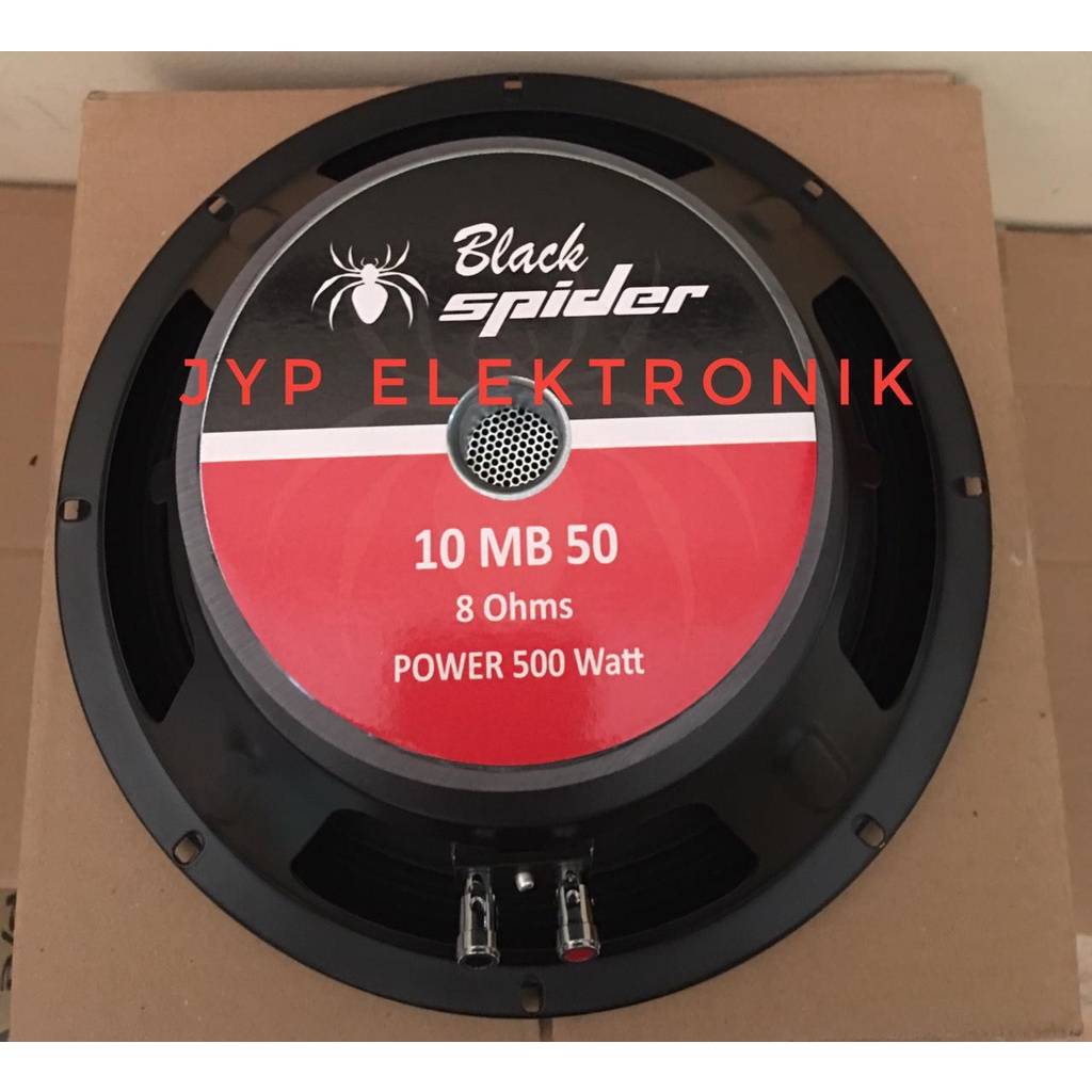 SPEAKER BLACKSPIDER 10MB50 / BLACK SPIDER 10 MB 50 MID BASS OUTDOOR 10INC