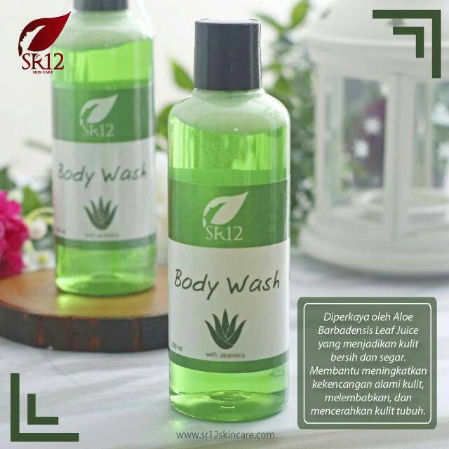 Terbaik Body Wash Aloe Vera Dengan Bulir Scrub Terbanyak Sabun Mandi