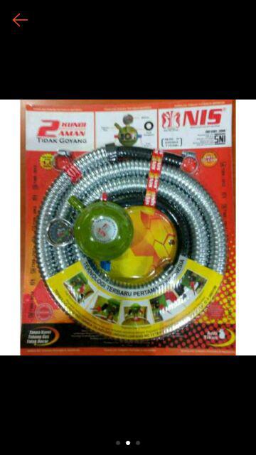 Selang Paket Regulator Anti Meledak 2pengunci