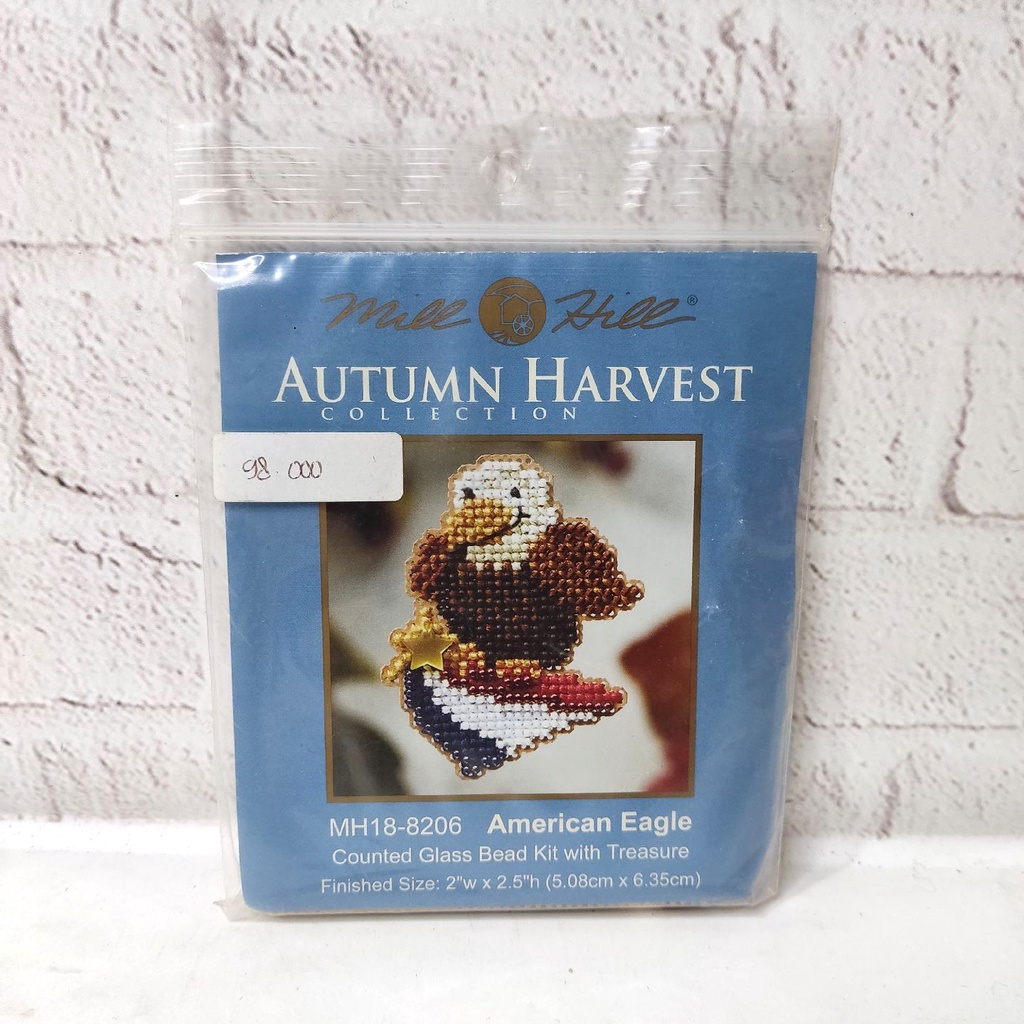 Paket Sulam Kristik Mill Hill Autumn Harvest American Eagle MH188206