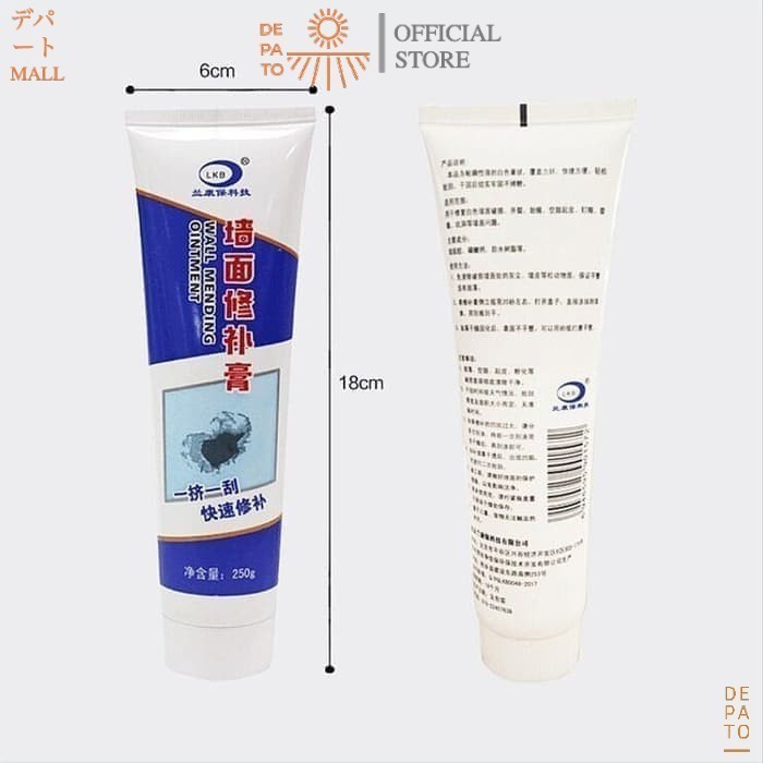 Magic Wall Repair Cream Wall Mending Agent Ointment Perbaikan Dinding