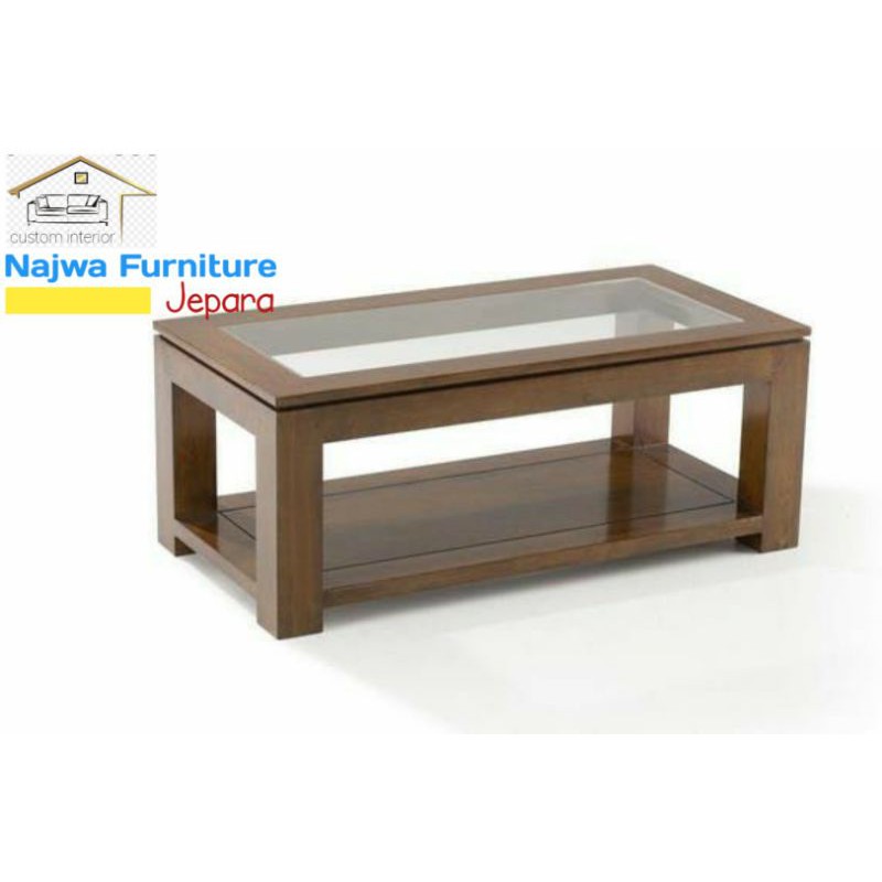 MEJA RUANG TAMU JATI MEJA TAMU KLASIK