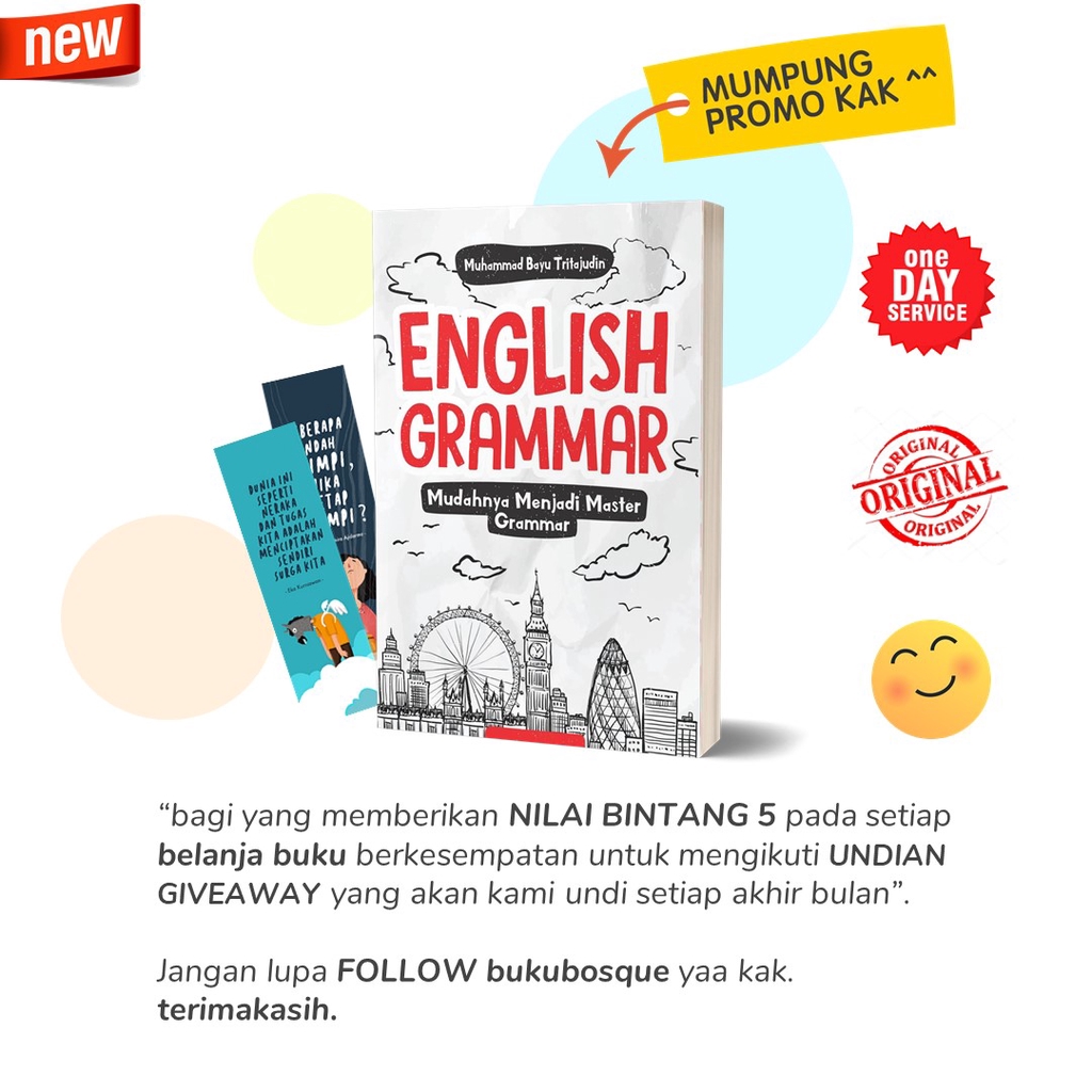 Jual Buku English Grammar: Mudahnya Menjadi Master Grammar - Pusat ...