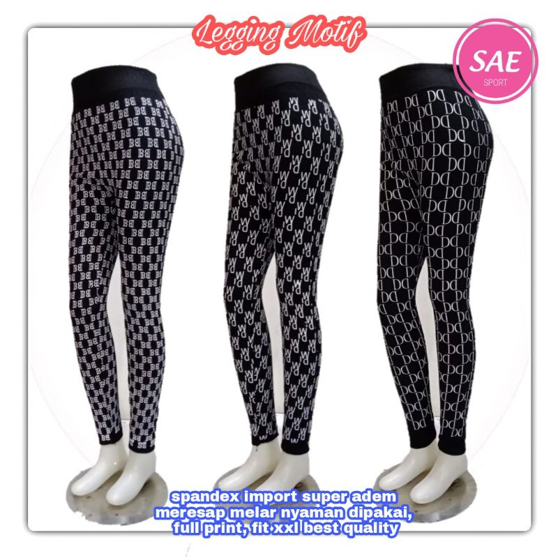Legging Motif / Legging Polos Renda / Legging 7/8