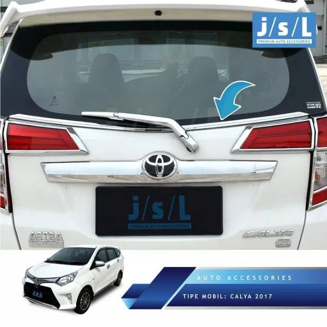 List kaca belakang Calya Sigra