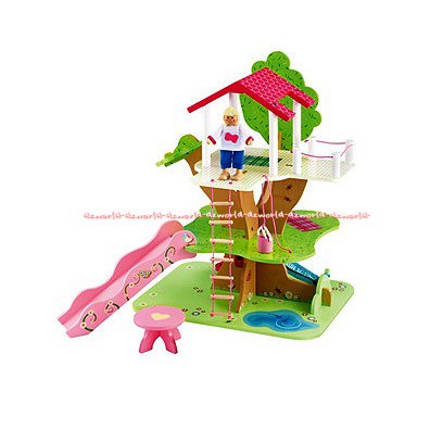 ELC Tree House Love Climbing Sliding Swimming Mainan Rumah Pohon