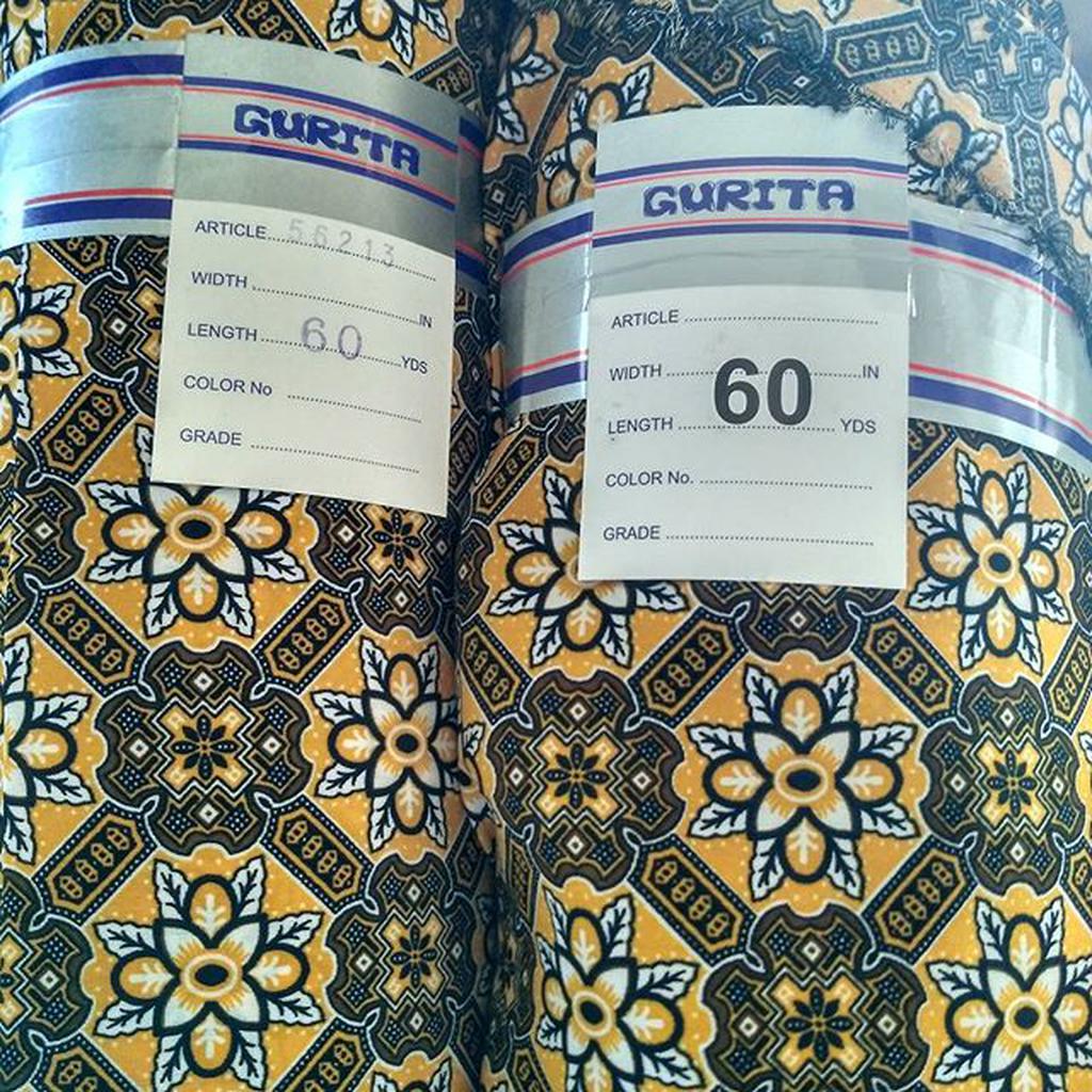 Kain Batik Semi Sutra Hitam Tosca Shopee Indonesia