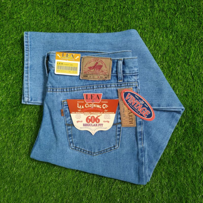 Celana Jeans Ori 606 Pria Standar Panjang Premium