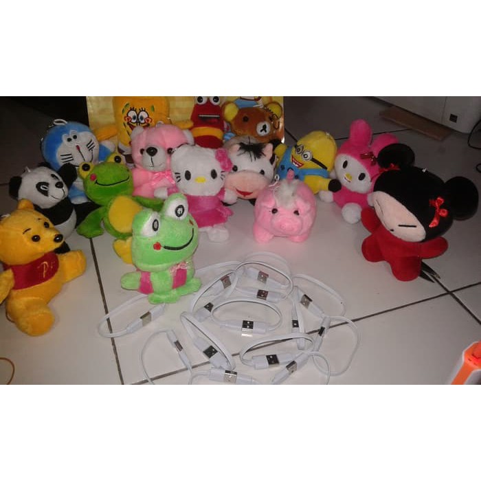 Powerbank Boneka + Mika