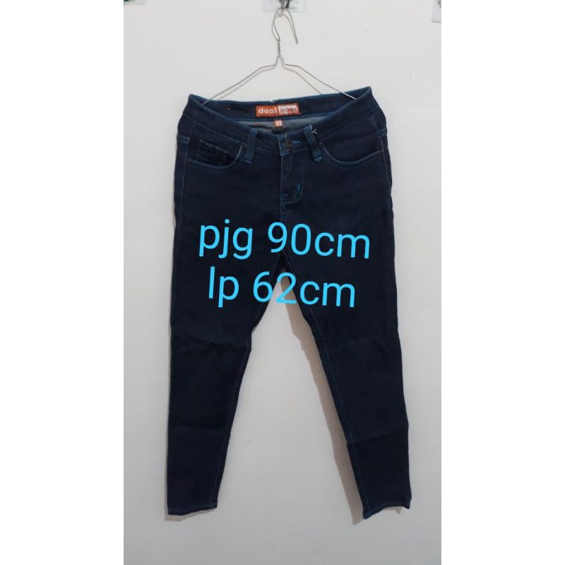 Preloved Celana Panjang Jeans Dual Jeans