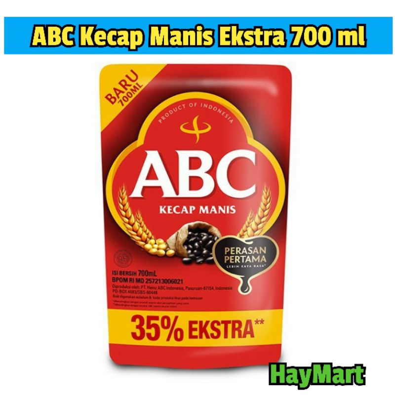 

ABC KECAP MANIS ISI ULANG / REFFILE HEMAT 700 ML