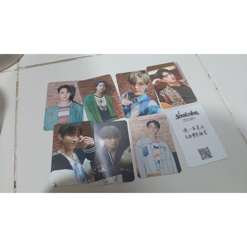 SEVENTEEN Semicolon Yizhiyu YZY Benefit Mingyu DK Hoshi Scoups Vernon Dino Jeonghan