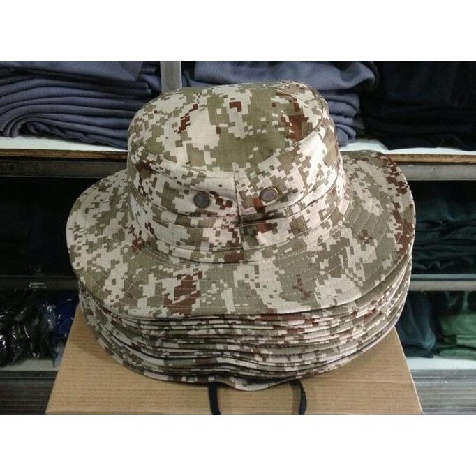 Terpromo Topi Rimba Loreng Pelopor / Tni / Gurun /Acupat Mandala