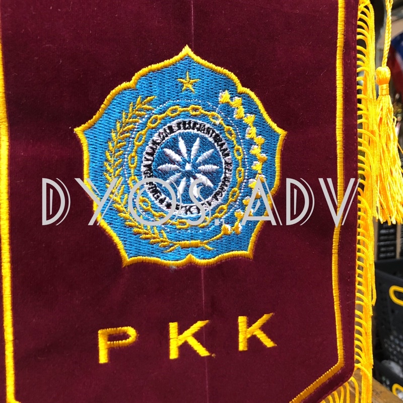 Bendera vandel Meja PKK (satu set)