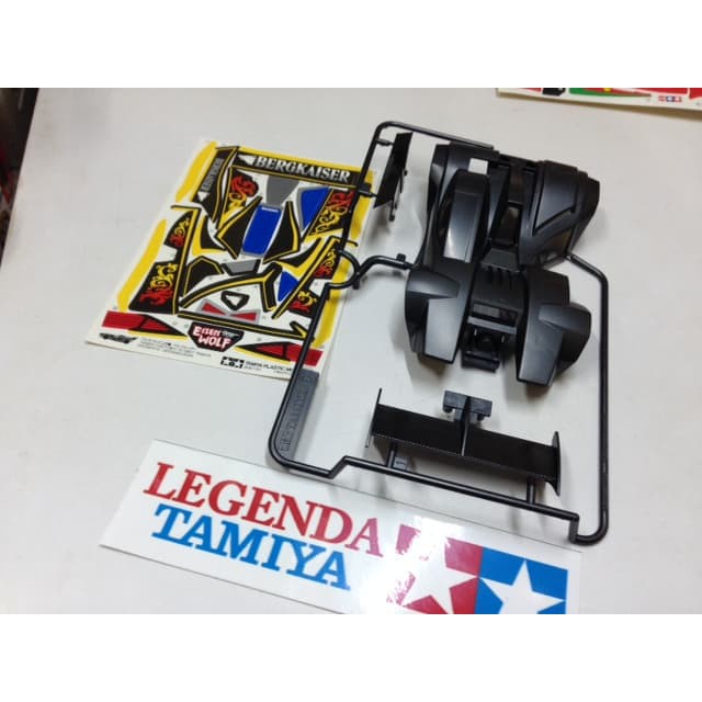 Body BERGKAISER , Original Body Tamiya Mini 4WD , EISEN WOLF