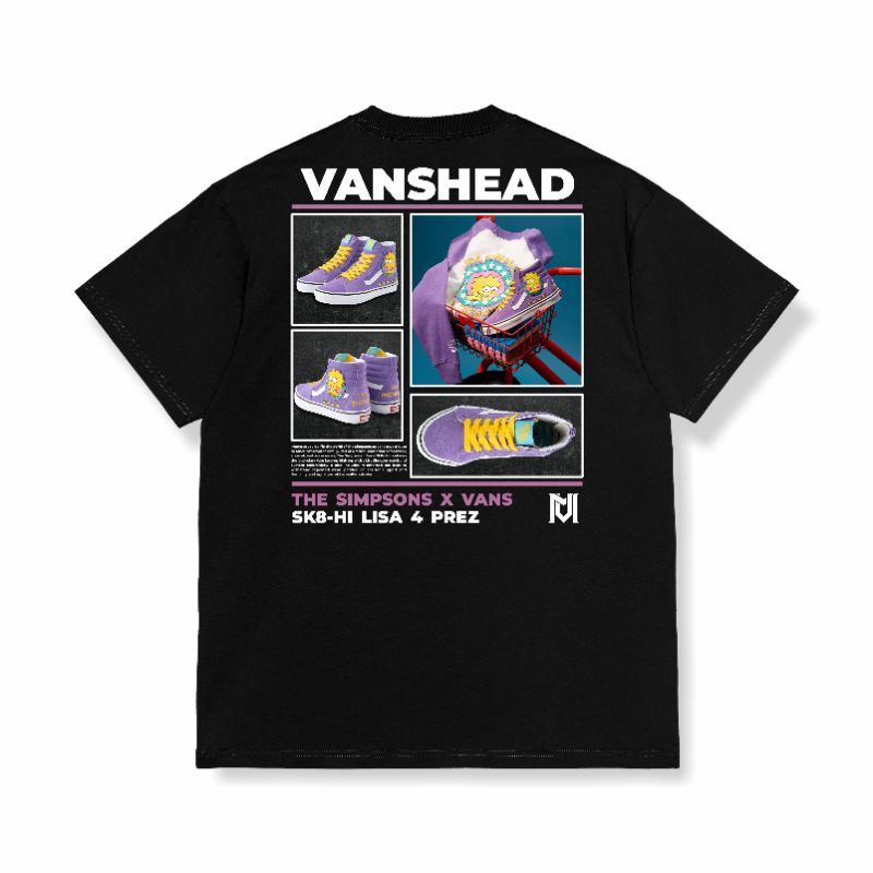 Manvesnt - Tshirt Vanshead "SIMPSONS"