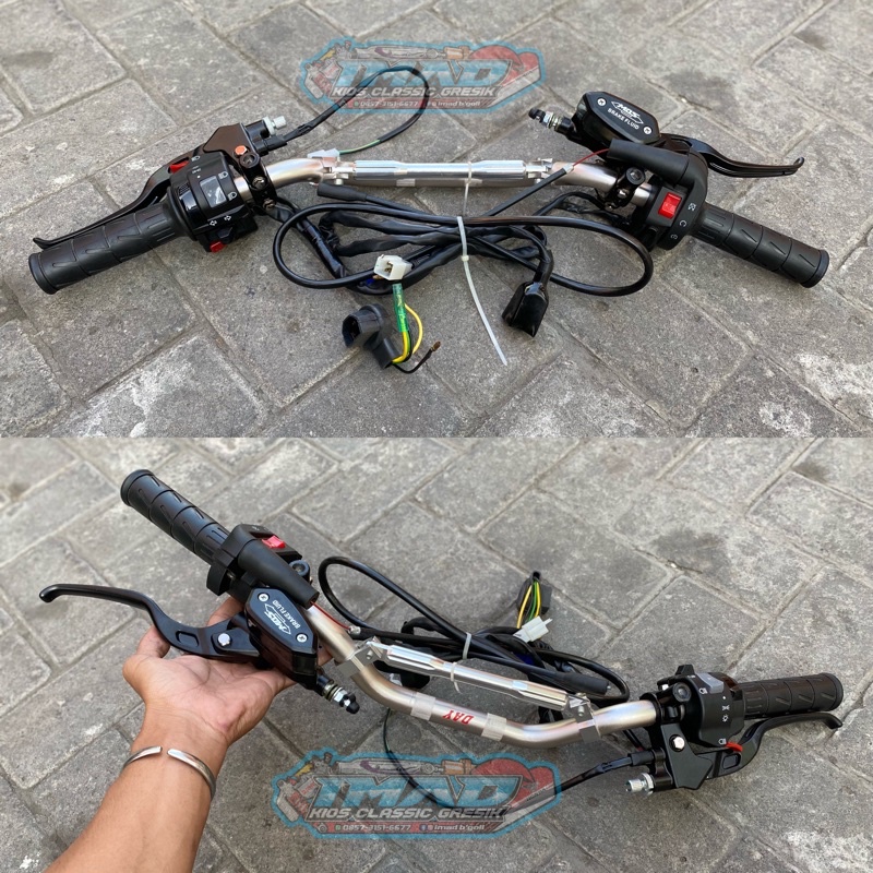 Stang stir day copy rcb tipe low set holder ksr master rem oval import