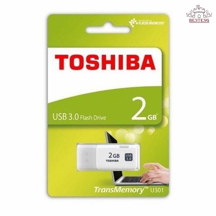 Flashdisk / Flasdisk Toshiba 2GB 2 GB Hayabusa Kualitas Ori