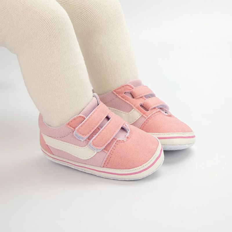 Sepatu Bayi Perempuan Umur 0-12 Bulan Sepatu Prewalker Perempuan 0 6 12 14 Bulan Baby Shoes Perempuan Umur 1 Tahun Pink HK005