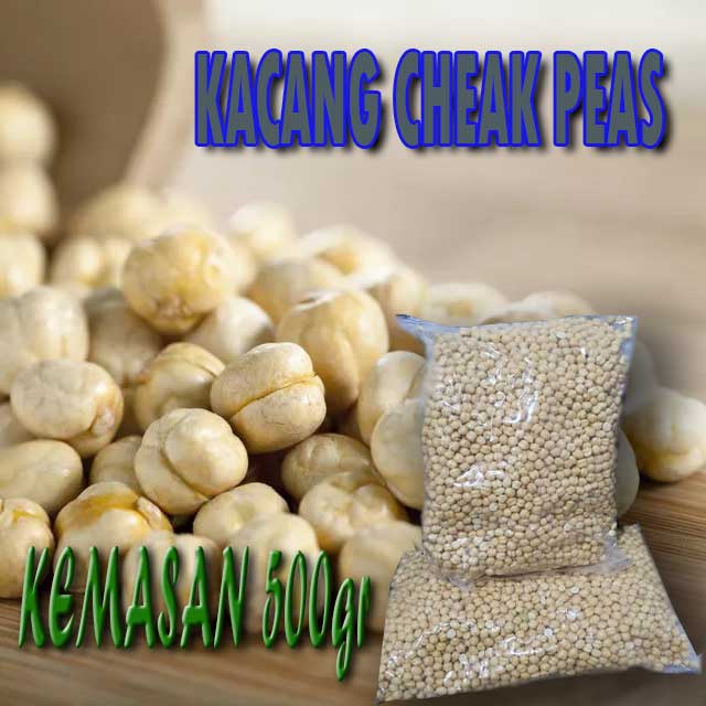 

Kacang cheak peas 500gr oleh oleh umroh dan haji kacang arab
