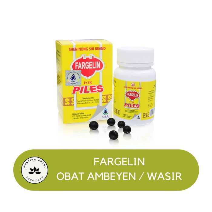 Fargelin For Piles Obat Untuk Wasir
