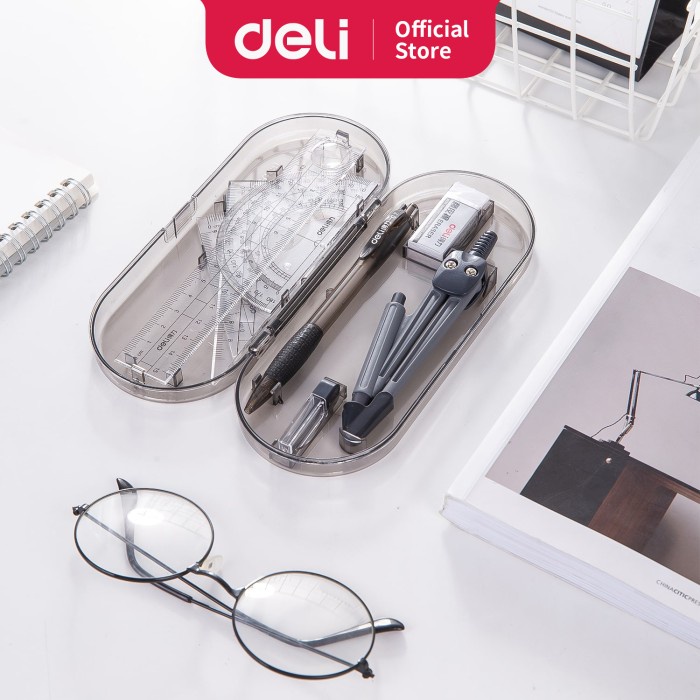 

CODE147 Deli Set Penggaris Skala yang akurat mudah dibawa dan praktis 9591
