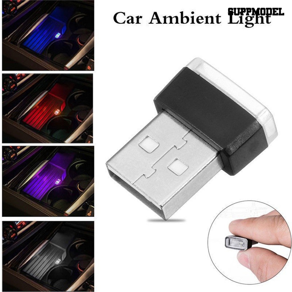 Sup Lampu Malam Led Usb Portable Untuk Dekorasi Interior Mobil