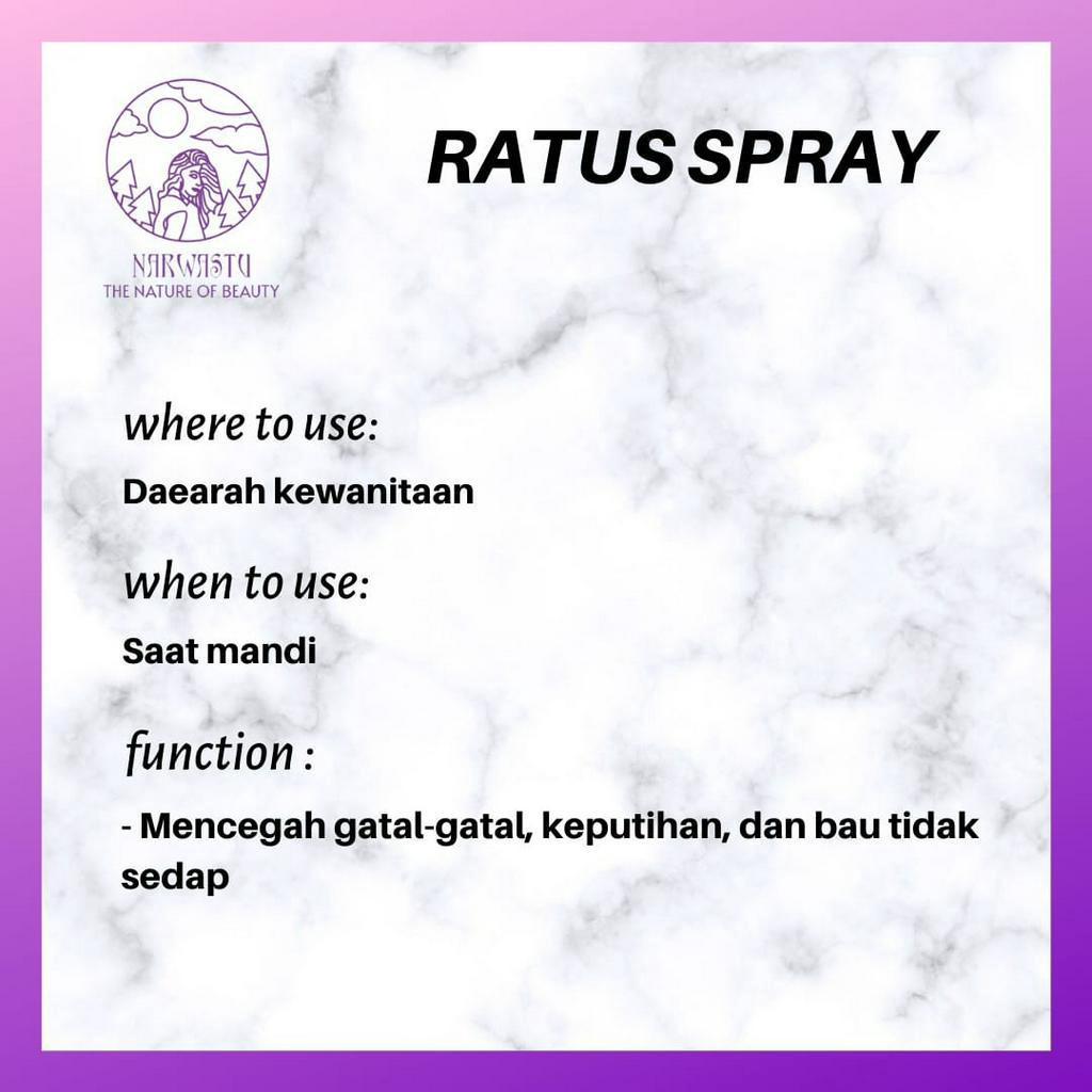 Narwastu Ratus Spray 100ml