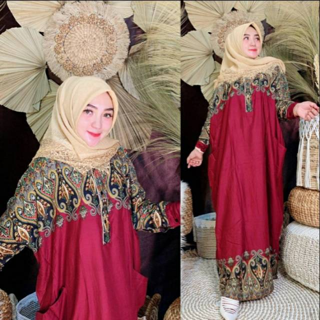 Daster Kaftan shellasaukia