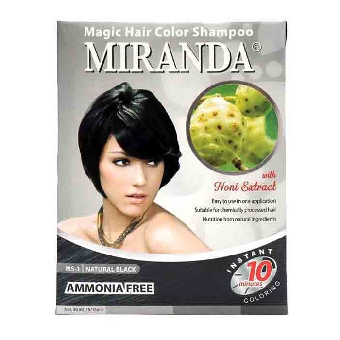 Miranda Magic Hair Color Shampoo Noni Extract 30ml