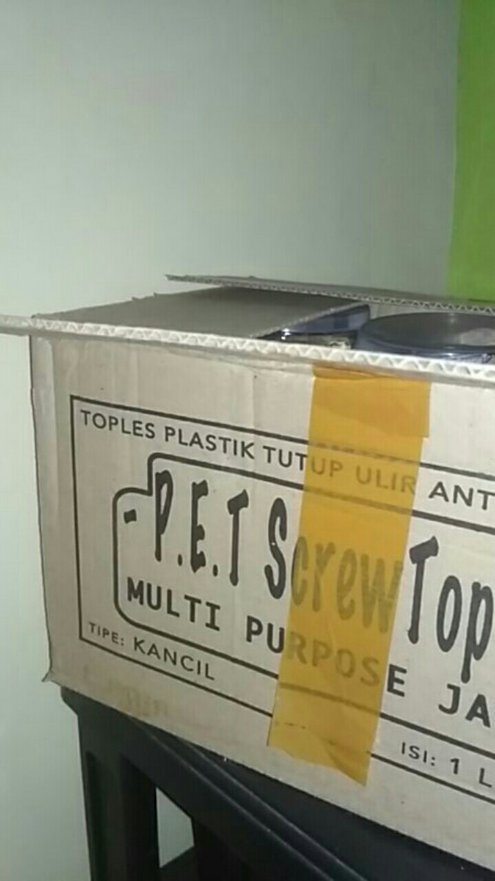Kancil - Harga 1 Dus Isi 1 Lusin - Toples Plastik Serbaguna 250-350gr/700ml