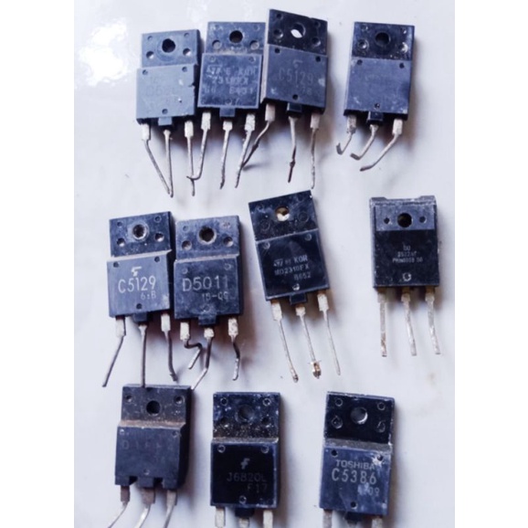 Transistor horisontal cabutan ori