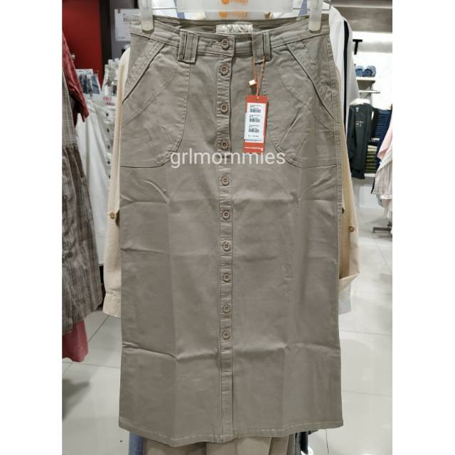 Rok panjang beige Triset casual