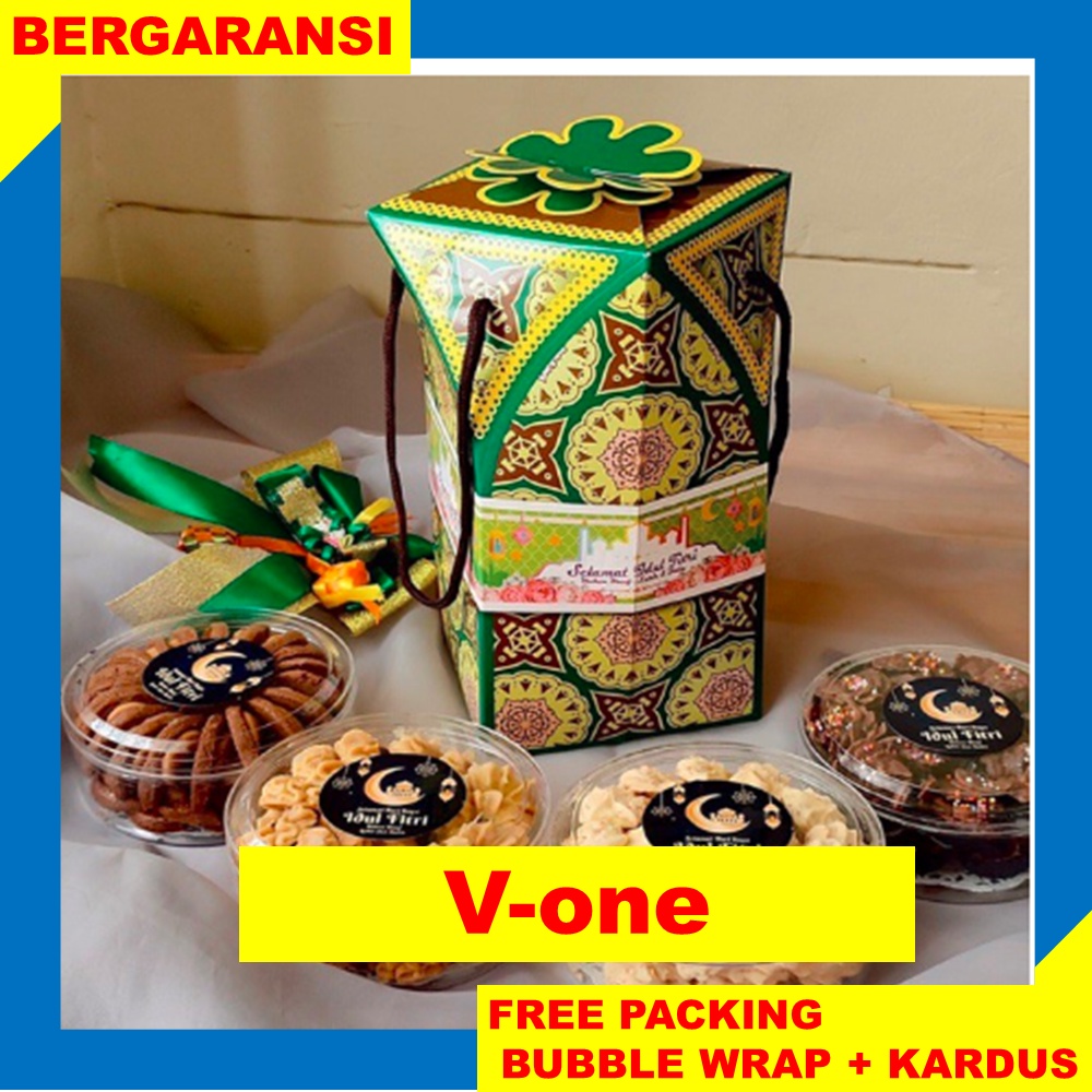 

Parsel Lebaran Idul Fitri Isi 4 Toples | Pilihan: Sagu Keju/Lidah Kucing/Putri Salju/Coklat Chip/Dll