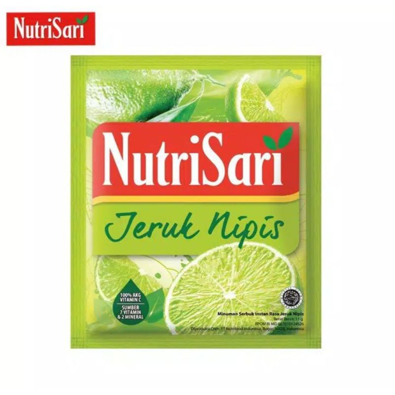 

Nutrisari Jeruk Nipis 1 Pack isi 40 Sachet