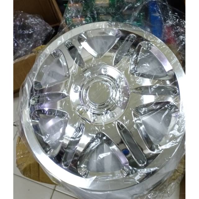 Dop Velg Dop Roda Chrome Ring 15 inch