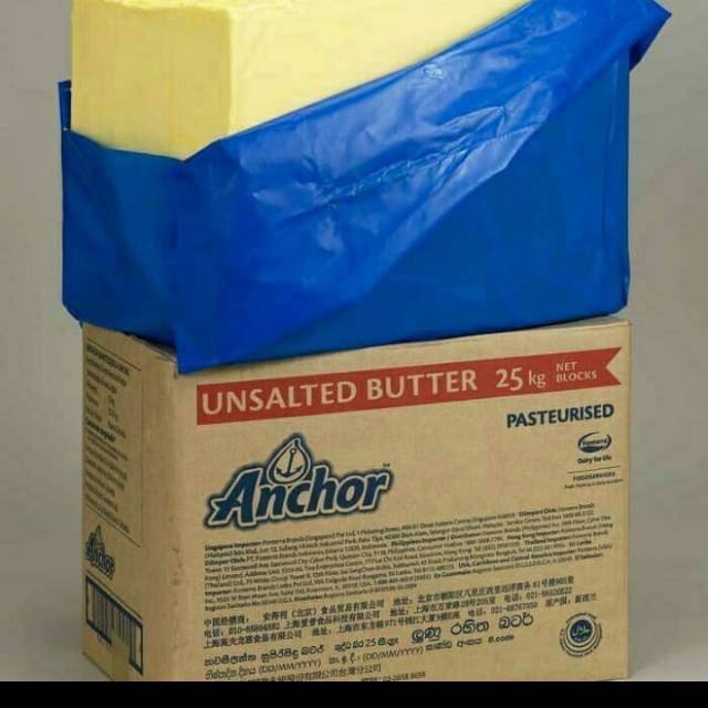 

Unsalted butter anchor 500gr