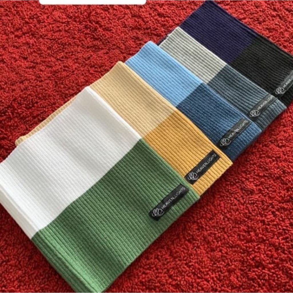 BANDANA RAJUT PREMIUM HL HEAVENLIGHTS (seperti di gambar)