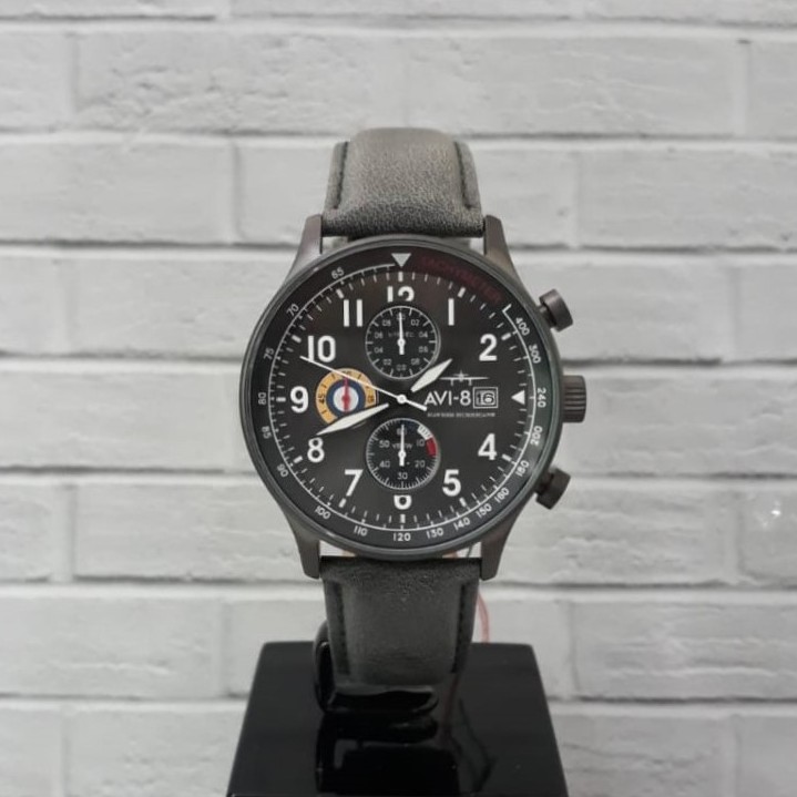 JAM TANGAN AVI-8 HAWKER HURRICANE AV-4011-OD ORIGINAL GARANSI FREE BATERAI