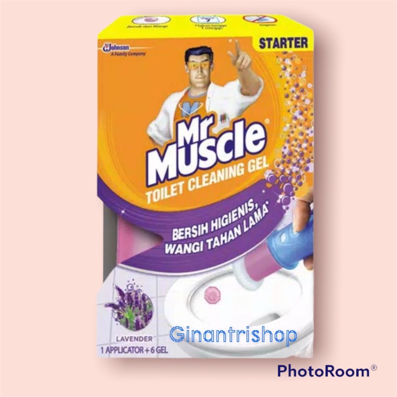 Mr.muscle toilet cleaning gel Starter