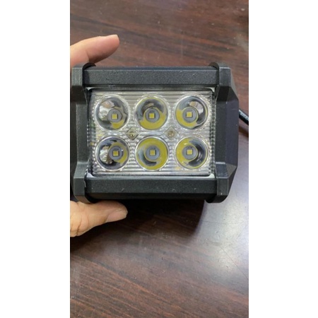 lampu tembak sorot mini 6 mata 18 watt