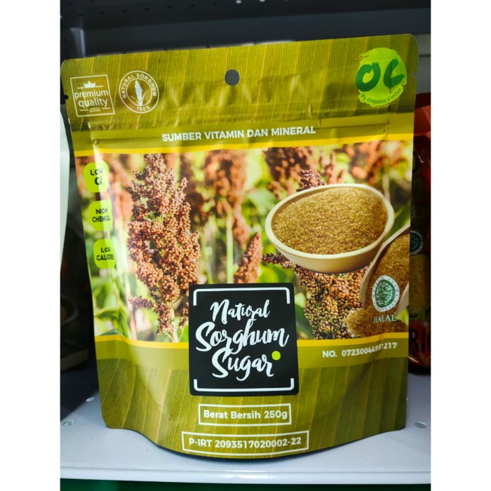 

Gula Pasir Sorghum Natural LOW GI ORGANIC CENTER 250gr