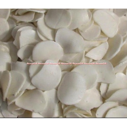Okey Krupuk Bawang Mutiara 200gr Kerupuk Putih Bulat Mentah Siap Goreng OK Okay Oke Cracker