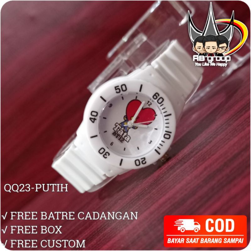Jam tangan anak K-pop BTS karakter tata