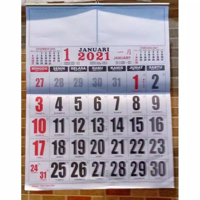 

kalender kerja super jumbo 2021