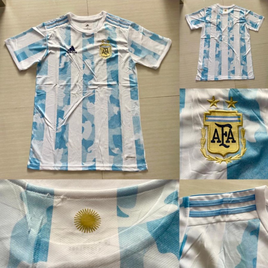 JERSEY BAJU BOLA ARGENTINA HOME 2020/2021 GRADE ORI