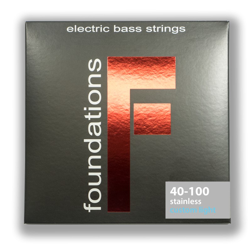 FS40100L CUSTOM LIGHT FOUNDATIONS STAINLESS STEEL BASS SIT STRING