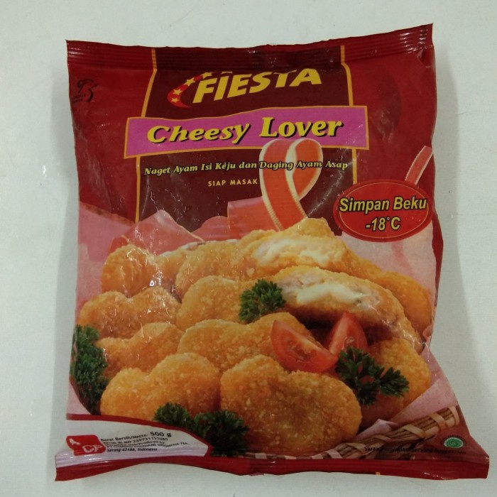 

Daging Asap - Naget Fiesta Cheesy Lover Nuget Keju Daging Ayam Asap