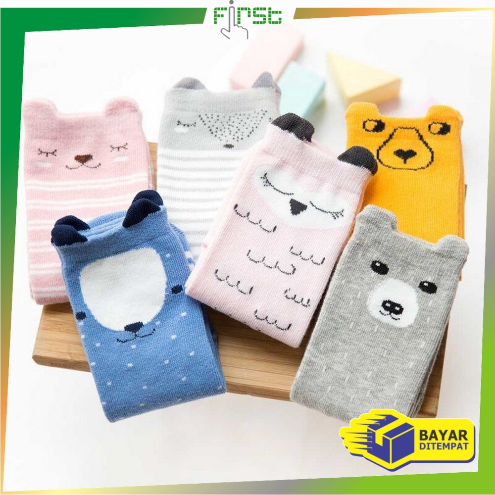 *COD* FH-P6 Kaos    Kaki ANTI SLIP Anak Bayi Panjang Motif