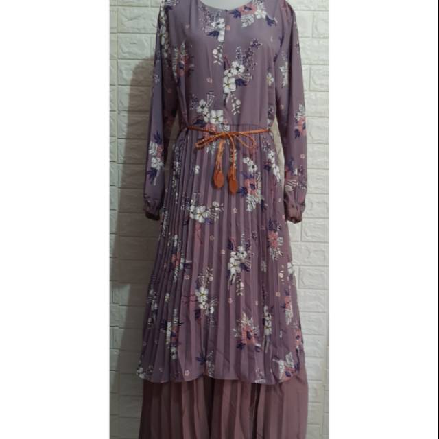 Gamis Bangkok Plisket